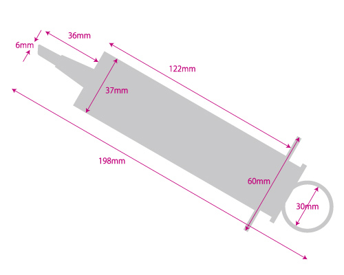 Medy Plastic Syringe 100ml