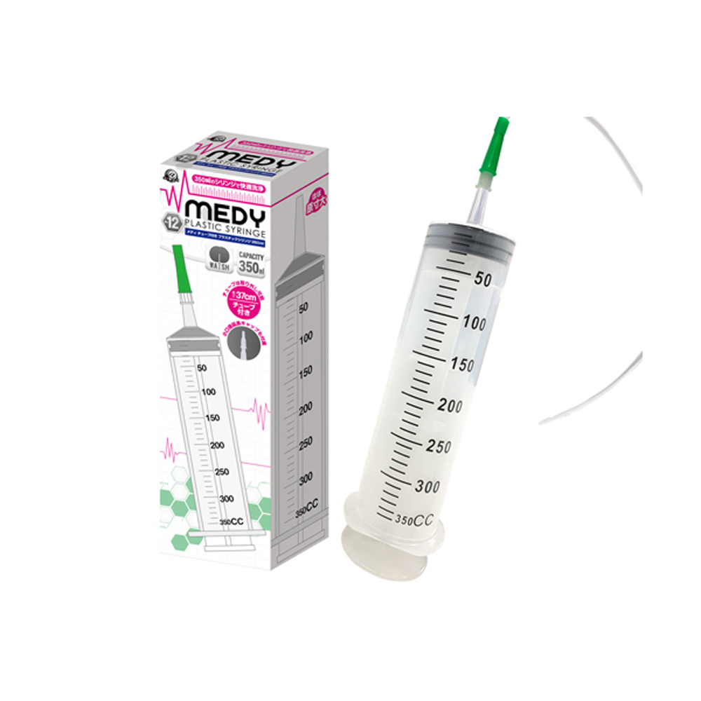 adult loving hk｜Medy No.12 Enema Syringe Anal Cleanser With Tube 350ml