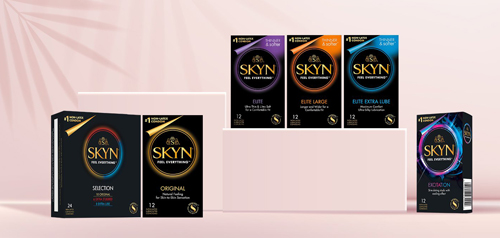 SKYN 新款的包裝安全套