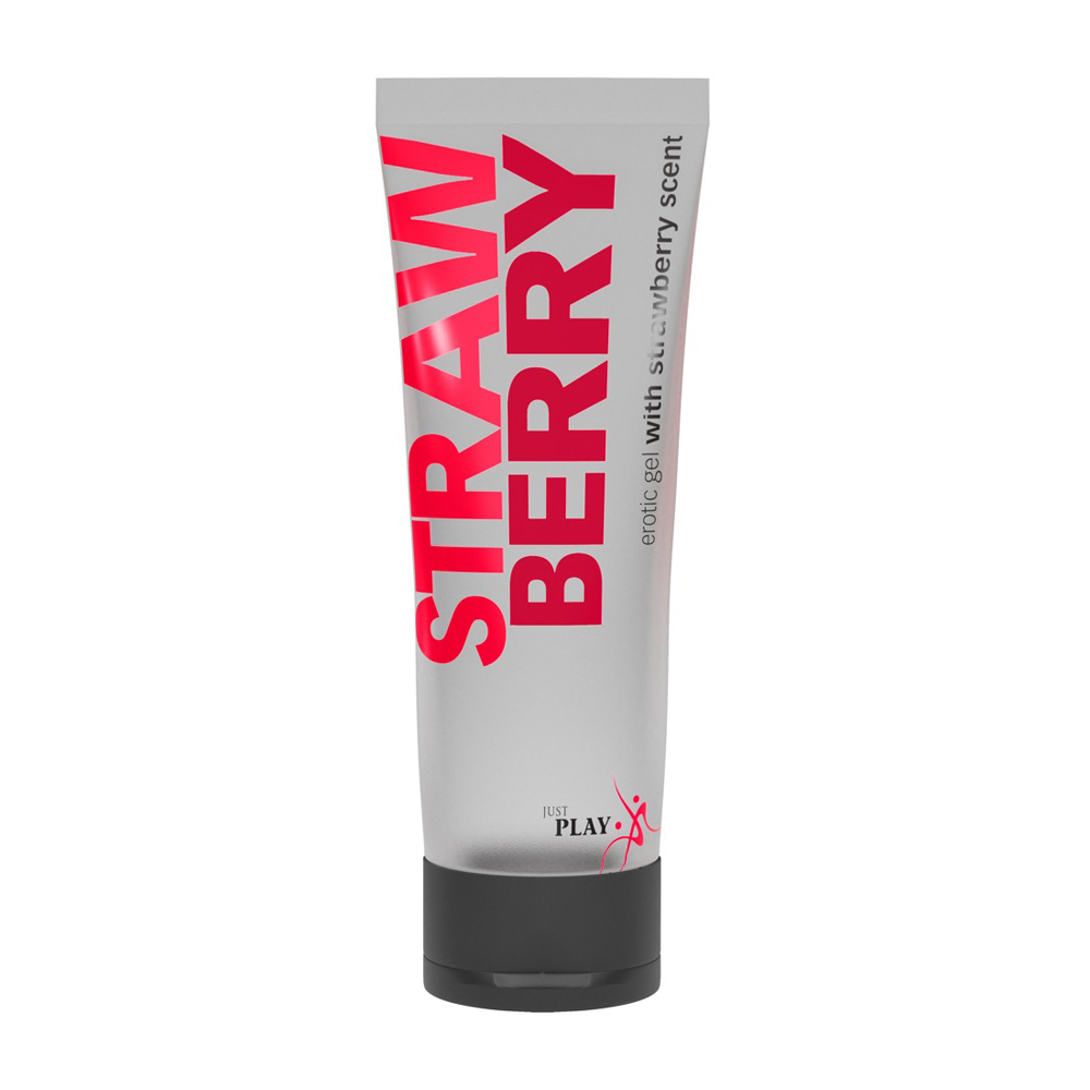 adult loving｜Just Play Erotic Massage Gel with Strawberry Scent 80ml