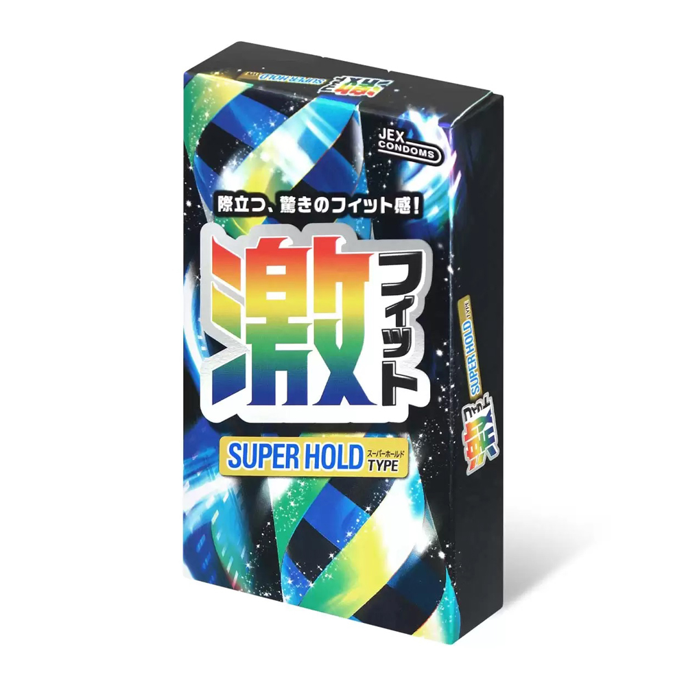 Jex Super Hold Type Latex Condom 8pcs - Adult Loving