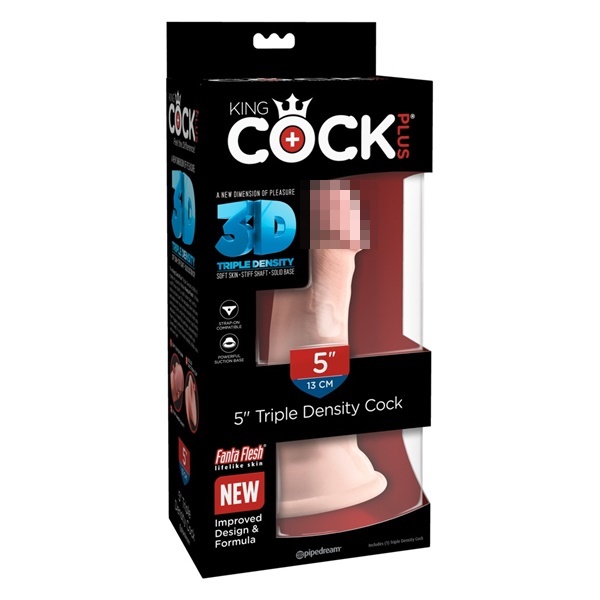 晴趣屋｜King Cock Plus 5吋仿真陰莖