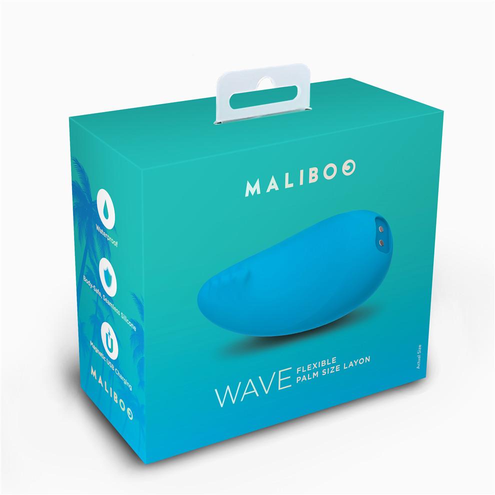 adult loving hk｜Maliboo Wave Rechargeable Palm Size Vibrator Blue