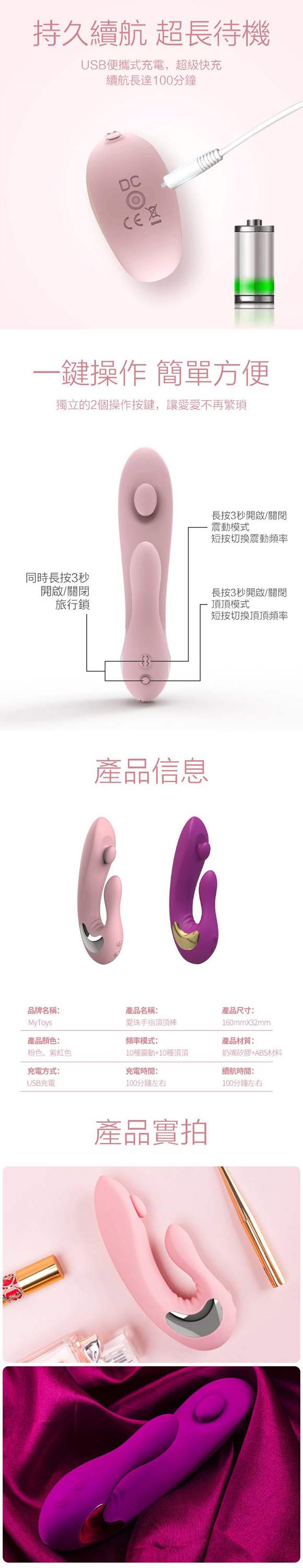 G Spot and Clit Massager