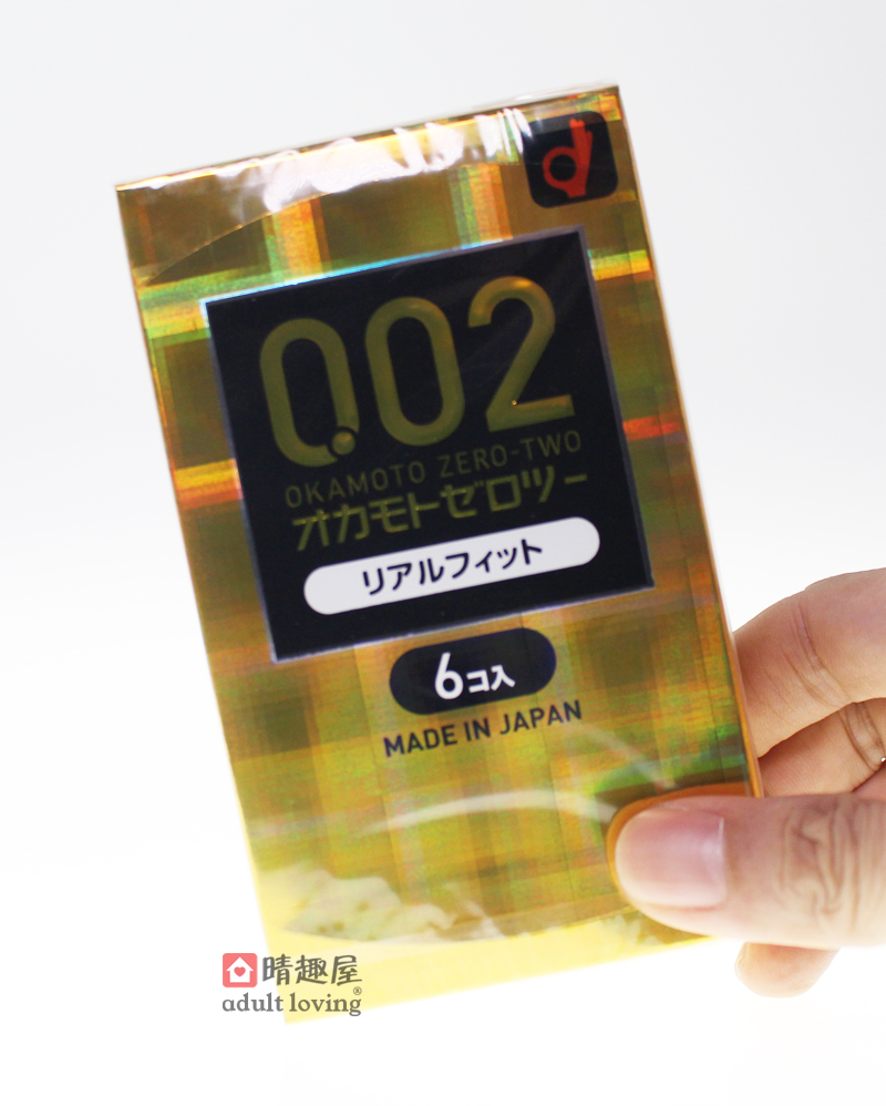 adult loving｜Okamoto Real Fit 0.02 6 pcs Condom