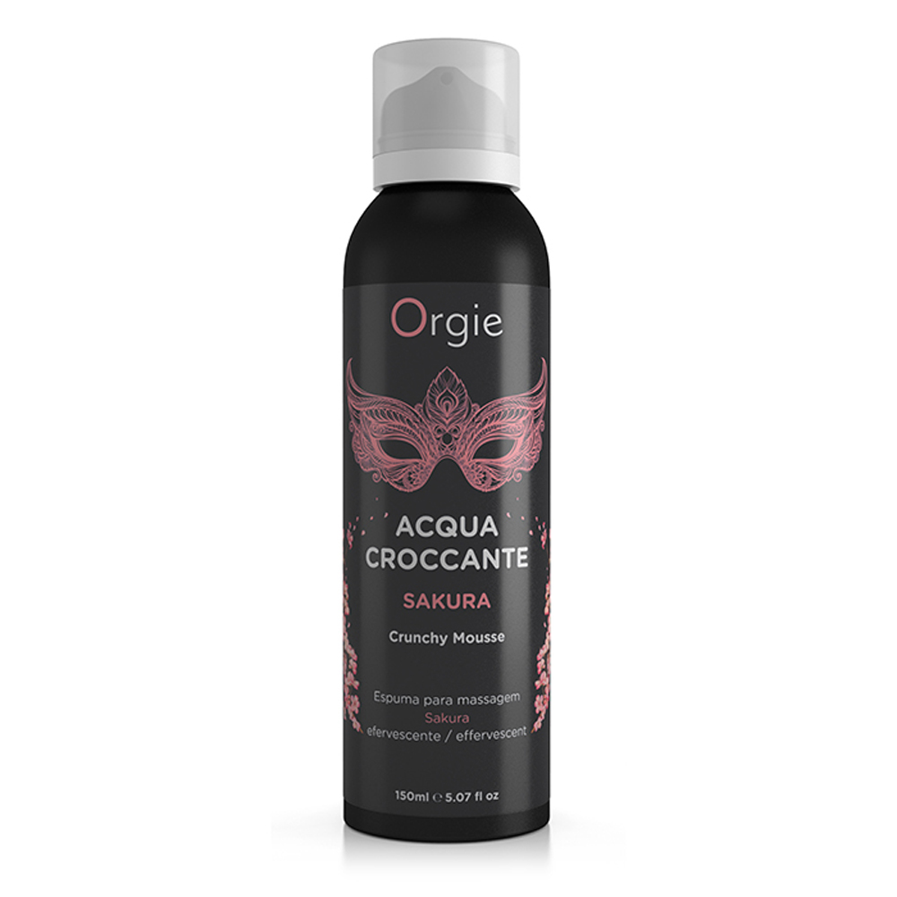 晴趣屋｜Orgie Acqua Croccante 泡泡按摩油 櫻花味 150ml