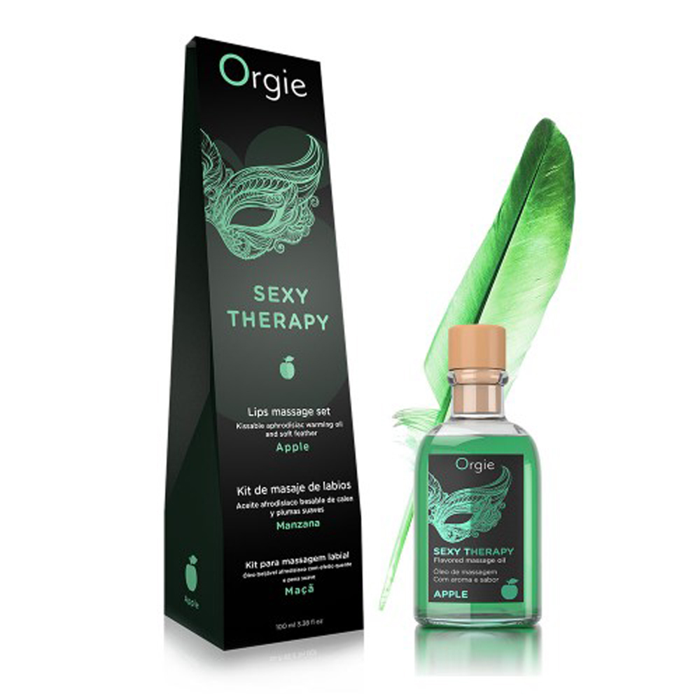 adultloving - Orgie LIPS MASSAGE KIT apple