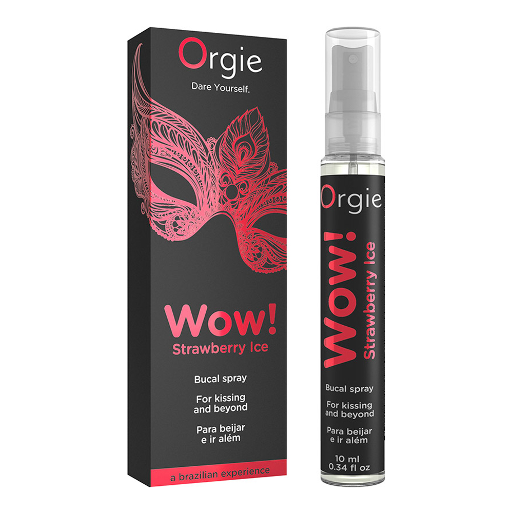 adult loving｜Orgie Wow! Strawberry Ice Bucal Spray 10ml