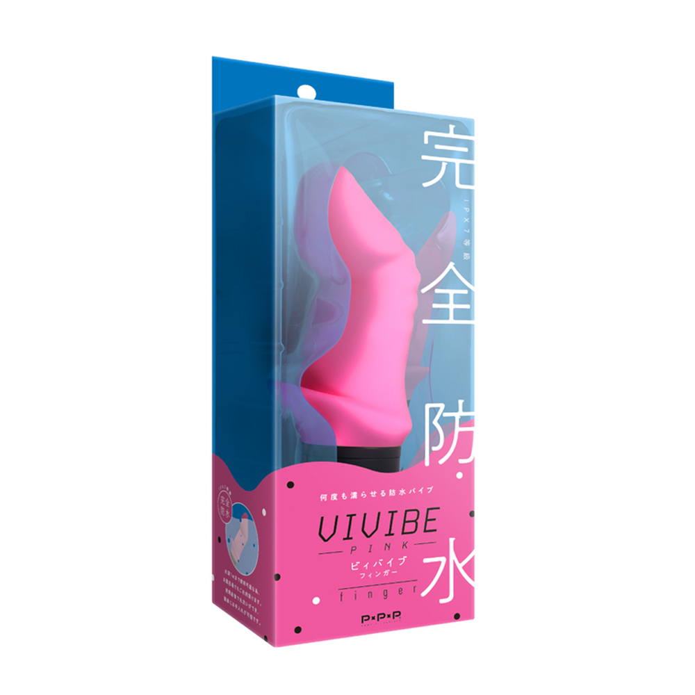 adult loving hk｜PPP Vivibe Finger Waterproof Vibrator Pink