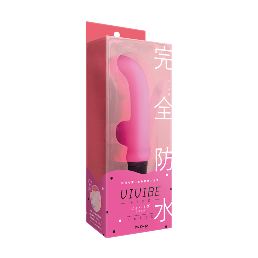 adult loving｜PPP Vivibe Quick Waterproof Vibrator pink