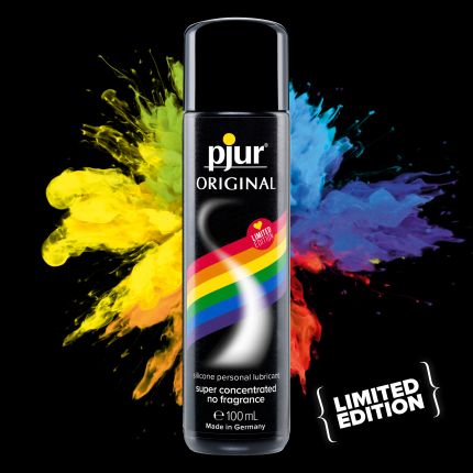 Pjur Original Silicone Lubricant Rainbow Edition 100ml