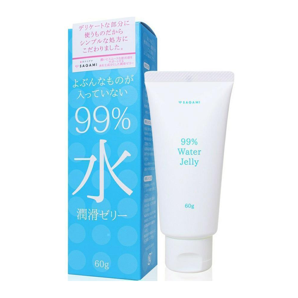 Sagami 99% Water Lubricating Gel 60g Water-based Lubricant - Adult Loving