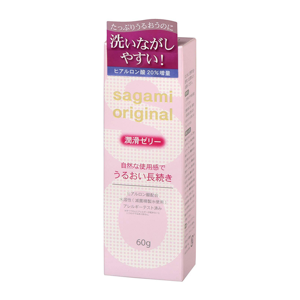 Sagami Original Lubricating Gel 60g Water-based Lubricant - Adult Loving