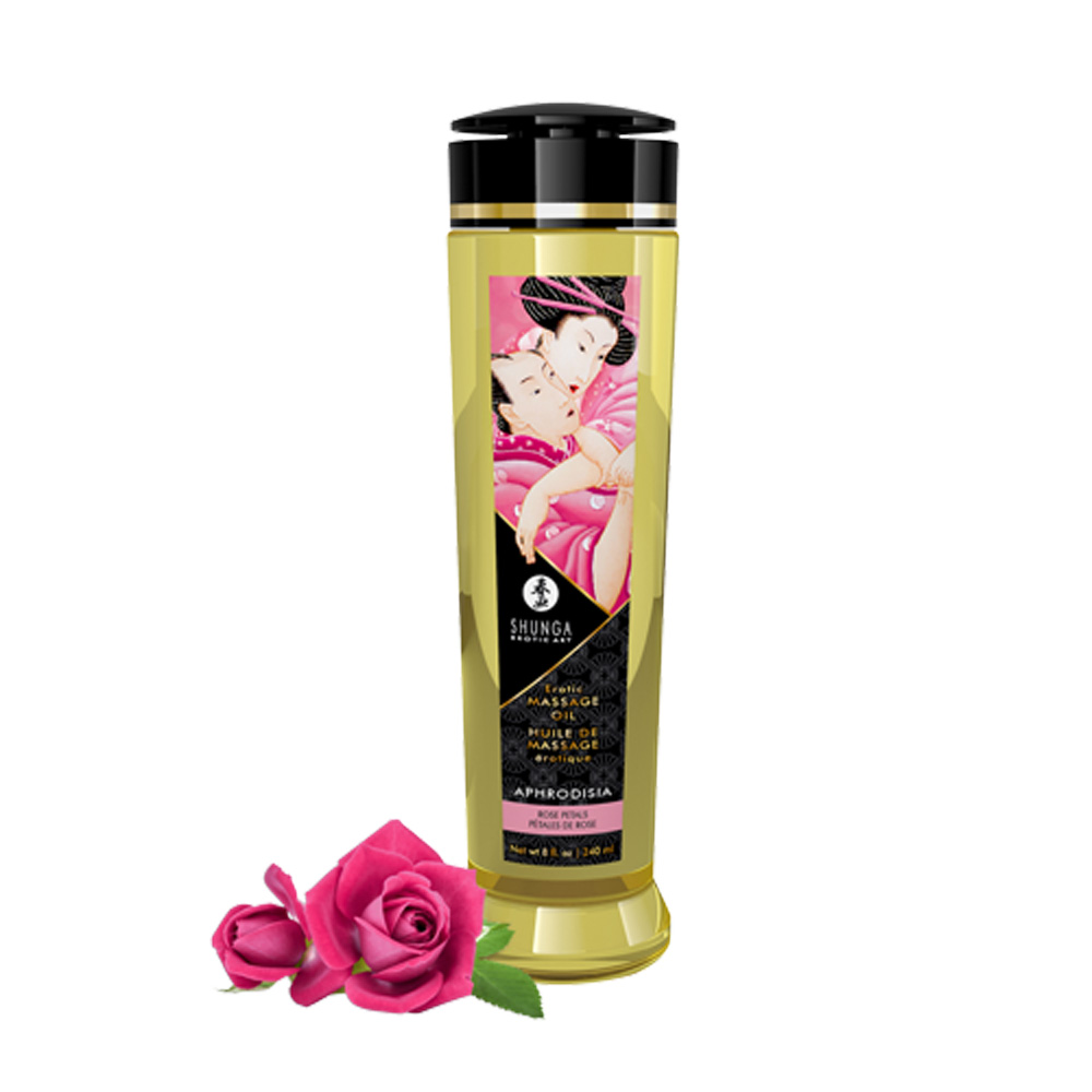 adult loving｜Shunga Erotic Massage Oil - Aphrodisia Rose - 240ml