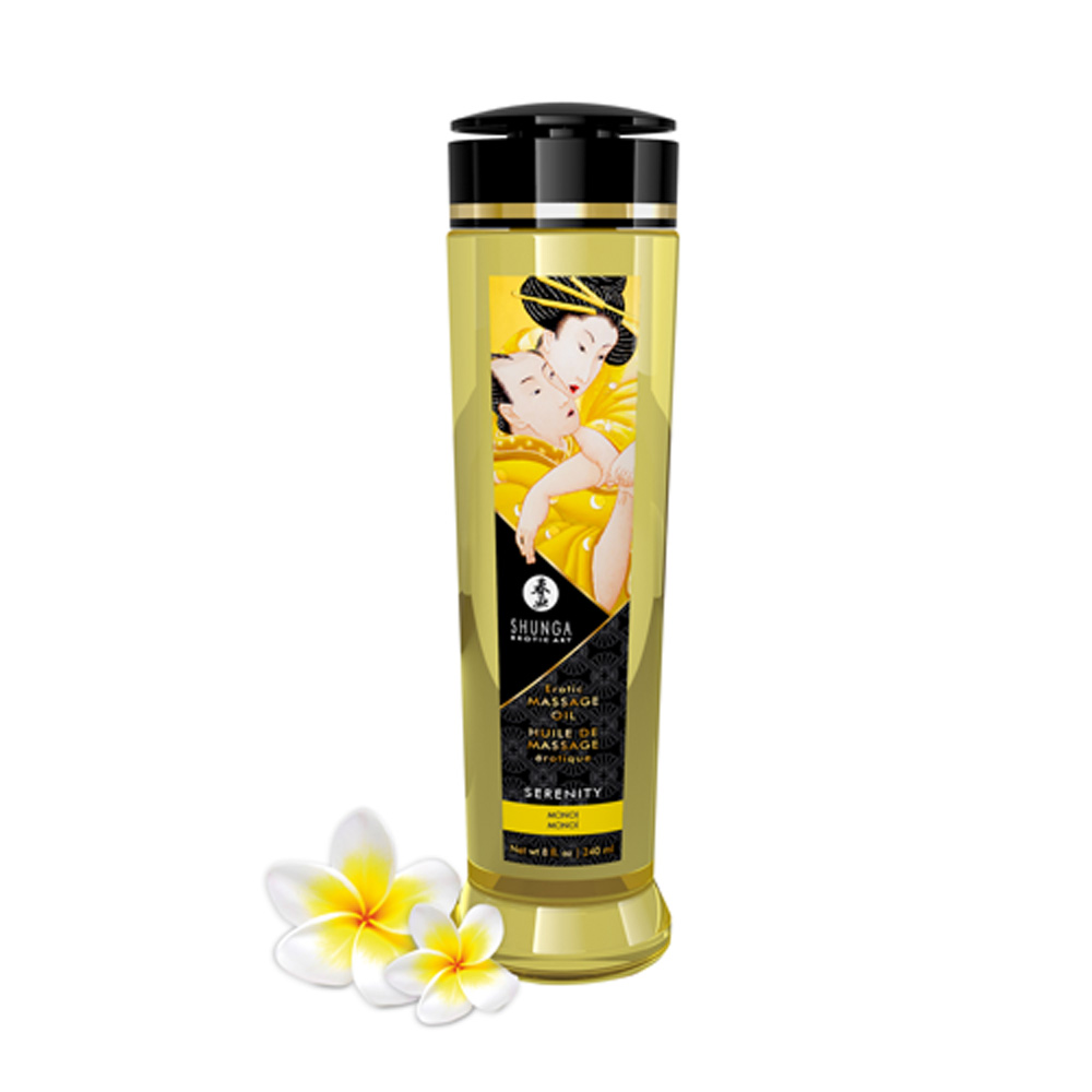 adult loving｜Shunga Erotic Massage Oil - Senerity Monoi - 240ml