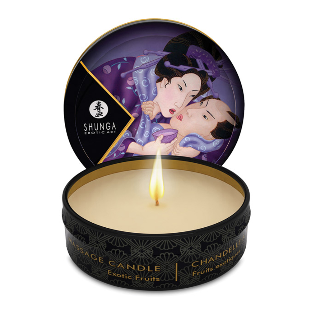 adult loving｜Shunga Mini Massage Candle - 1 oz Exotic Fruit