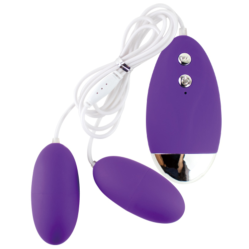 Toys Heart Ecstasy Rotor Double Vibrator - Adult Loving