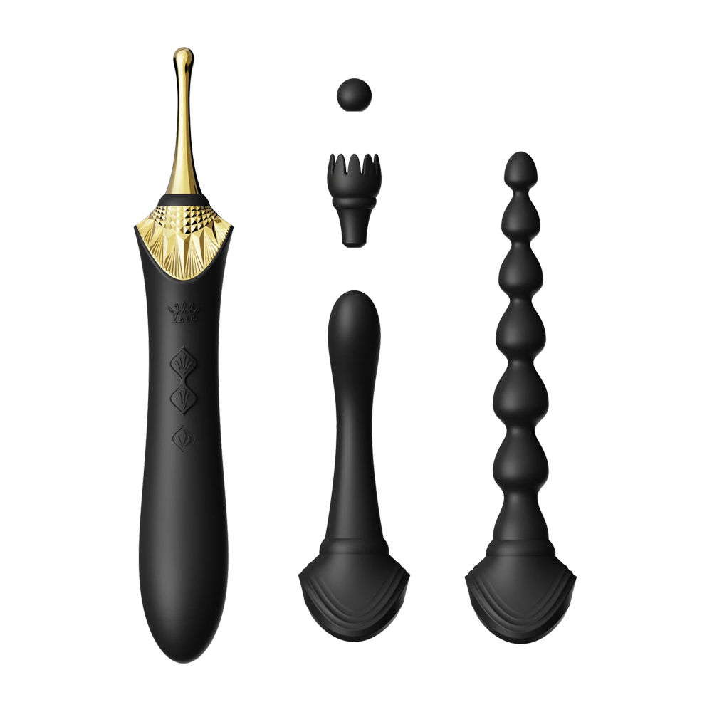 Zalo Bess 2 Clitoral Massager Black - Adult Loving