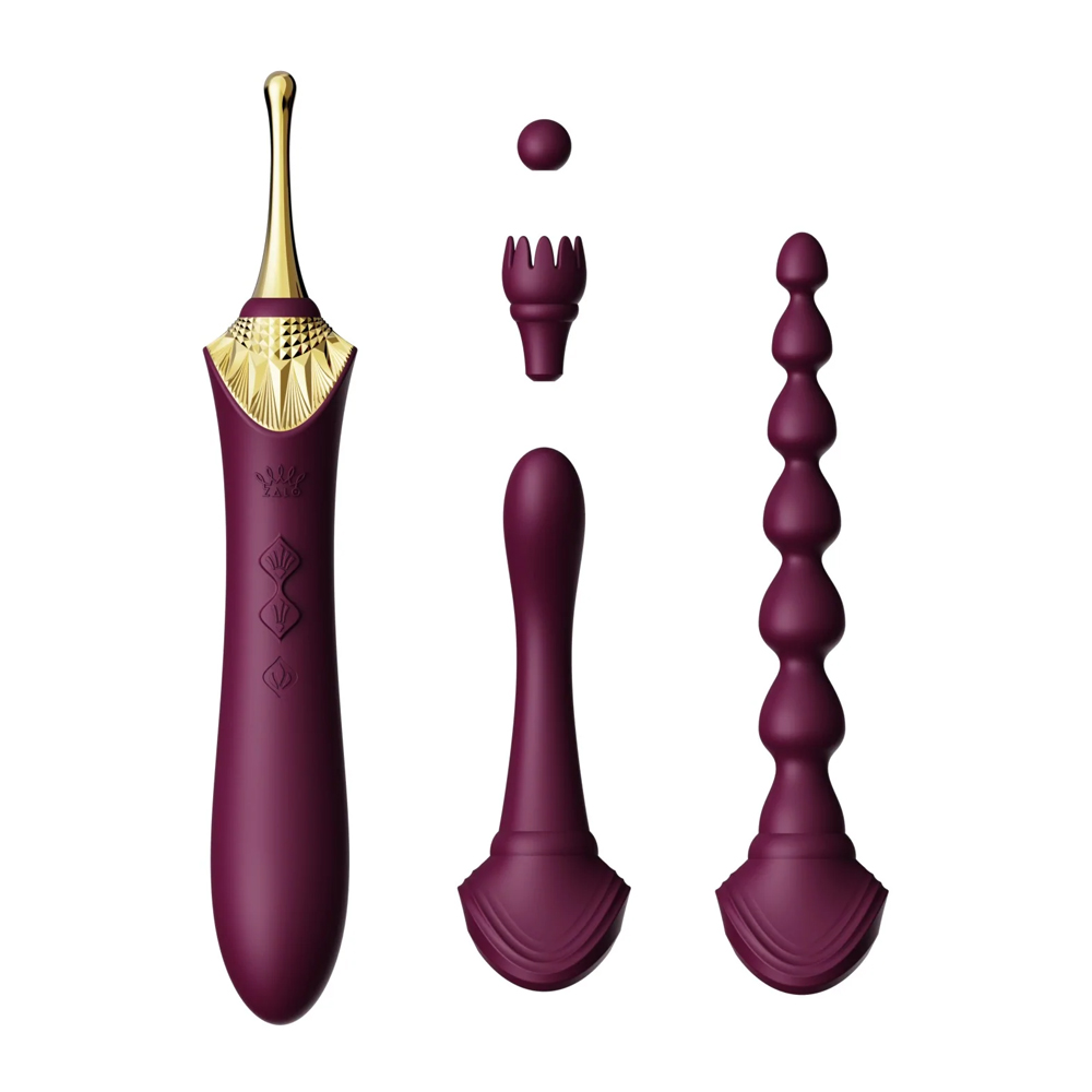 Zalo Bess 2 Clitoral Massager Purple - Adult Loving