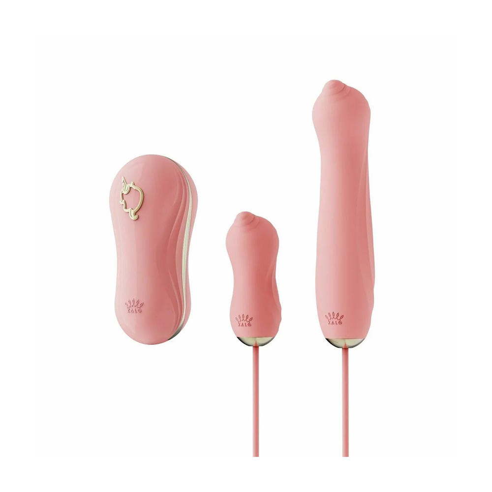adult loving｜Zalo Unicorn Suction Massager Set Pink