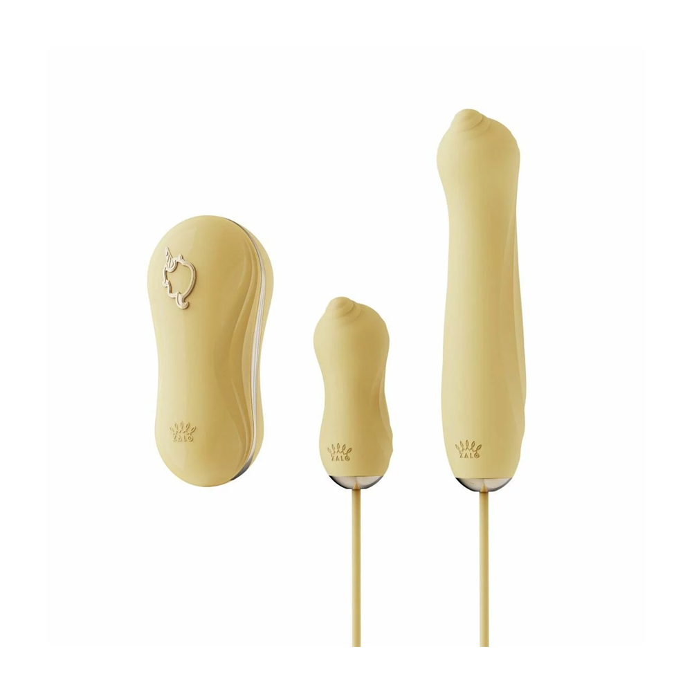 adult loving｜Zalo Unicorn Suction Massager Set Yellow