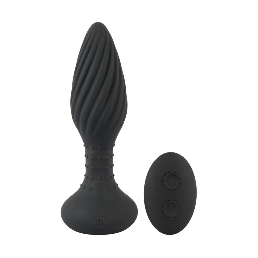 adult loving｜Anos Remote Controlled Butt Plug Swirl