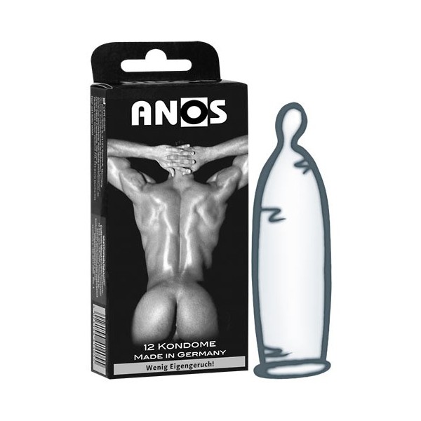 adult loving｜Anos Extra Dick Condoms for Safe Anal Intercourse 12 pcs