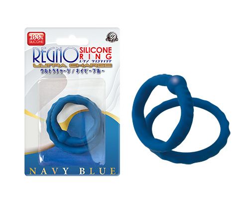 adult loving hk｜Regno Silicone Ring Ultra Charge Navy Blue