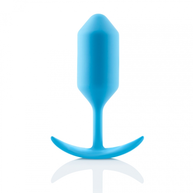 adult loving｜b-vibe Snug Plug 3 Blue Butt Plug