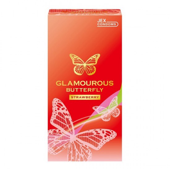 JEX Glamourous Butterfly Strawberry JEX Glamourous Butterfly Strawberry