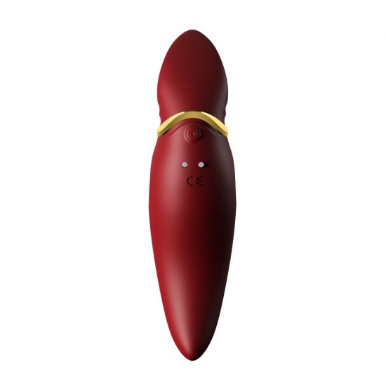 ZALO HERO C點撩動震動按摩器 紅色 ZALO HERO C點撩動震動按摩器 紅色