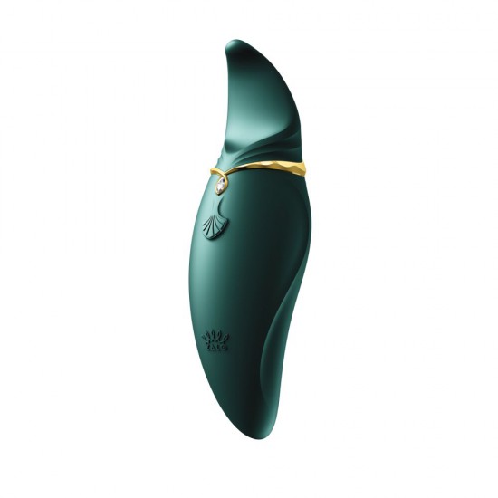 Zalo Hero Clitoral Massager Jewel Green Zalo Hero Clitoral Massager Jewel Green