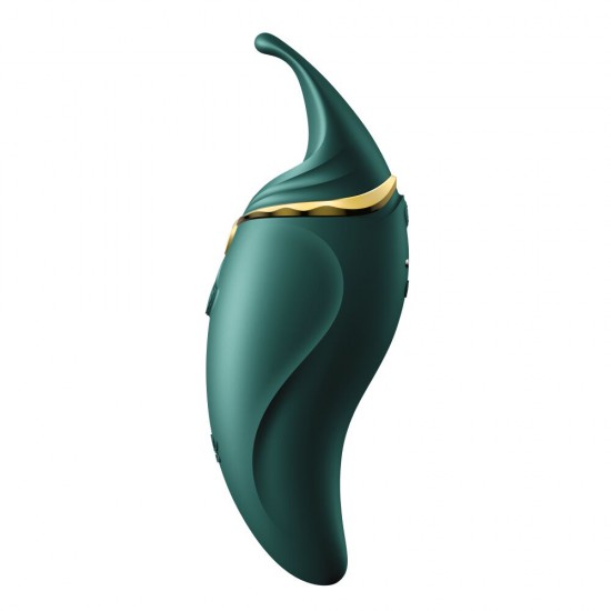 Zalo Hero Clitoral Massager Jewel Green Zalo Hero Clitoral Massager Jewel Green