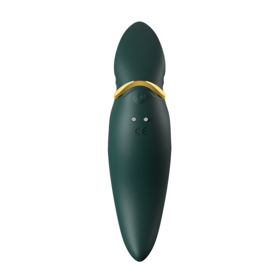 Zalo Hero Clitoral Massager Jewel Green Zalo Hero Clitoral Massager Jewel Green