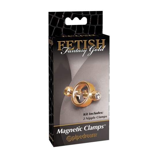 Pipedream Fantasy Gold Magnetic Clamps