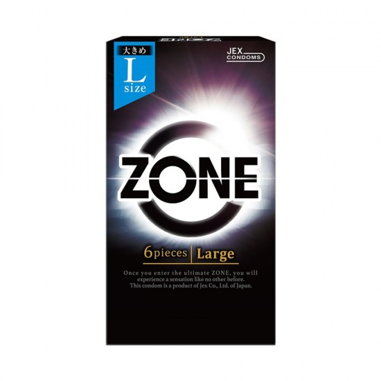 Jex Zone Condom Large 6pcs Jex Zone Condom Large 6pcs