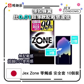 Jex Zone Condom 10pcs Jex Zone Condom 10pcs