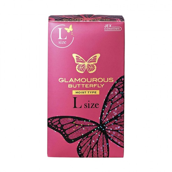 Jex Moist Type Latex Condom Large Size 8pcs Jex Moist Type Latex Condom Large Size 8pcs
