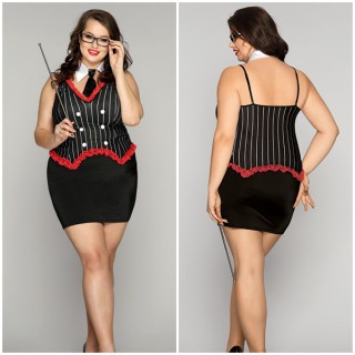 大碼情趣制服學院風教師裝