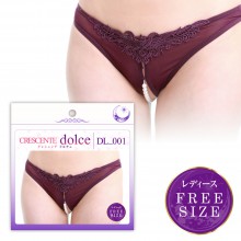 Crescente Dolce DL-001 紫色珍珠內褲