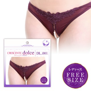 Crescente Dolce 001 Sexy Panty with Pearls