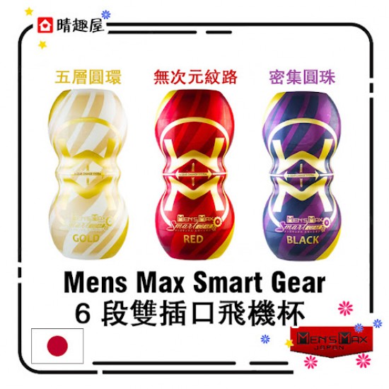 Mens Max Smart Gear Masturbation Cup Red