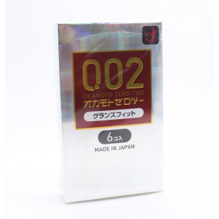 日本版 岡本 0.02 前端合身6片裝 日本版 岡本 0.02 前端合身6片裝