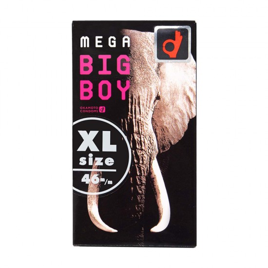 Mega Big Boy 46mm XL Size Condom 12pcs