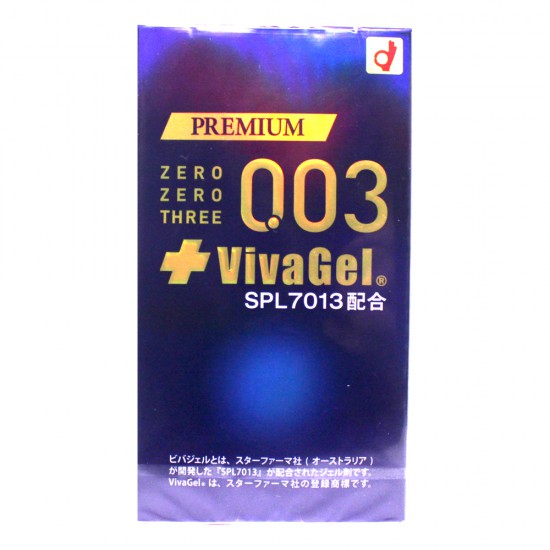 日本版 岡本 0.03 Vivagel 安全套 10片裝 日本版 岡本 0.03 Vivagel 安全套 10片裝