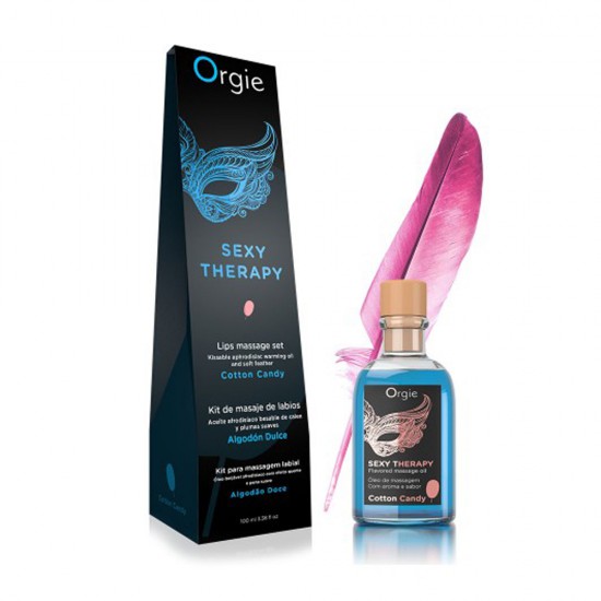 Orgie Lips Massage Set Cotton Candy Orgie Lips Massage Set Cotton Candy