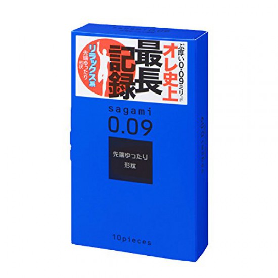 Sagami 0.09 Natural 10's Pack Latex Condom Sagami 0.09 Natural 10's Pack Latex Condom