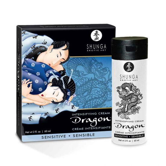 Shunga Dragon Sensitive Intensifying Cream 60ml Shunga Dragon Sensitive Intensifying Cream 60ml