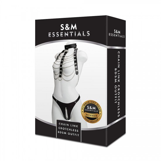 S&M Essentials Chain Link Crotchless S&M Essentials Chain Link Crotchless