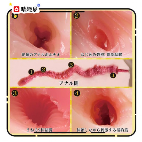 深田詠美 極生尻 大型名器飛機膠